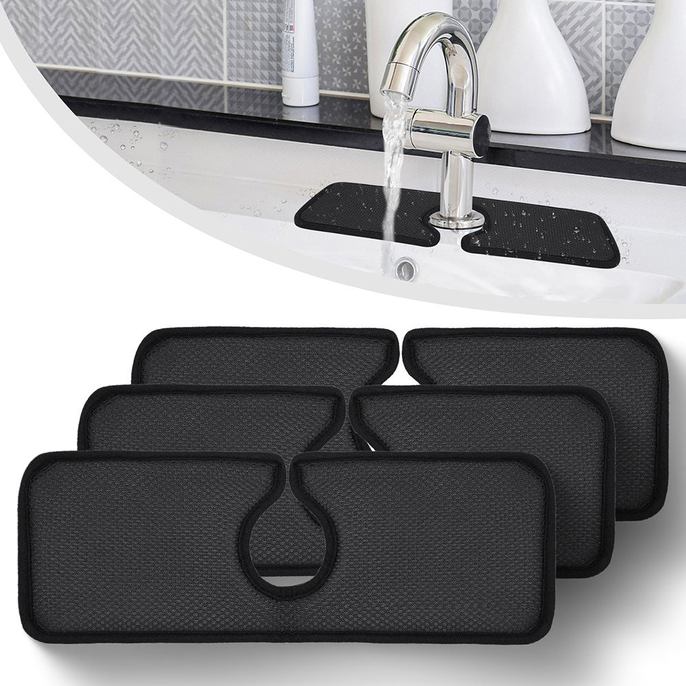 Faucet Splash Absorbent Microfiber Mat