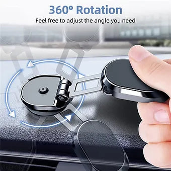 Foldable Magnetic Car Phone Holder