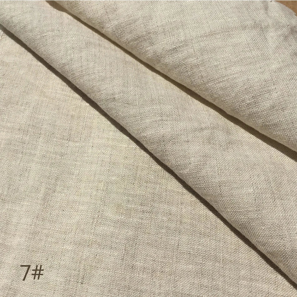 100% Pure Linen Tablecloths & Table Runners - White, Ivory, Beige & Grey