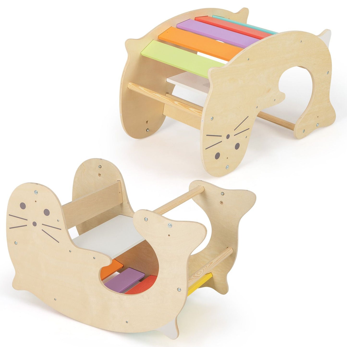3-In-1 Climbing Toy Set for 3-14 Years Old Toddlers