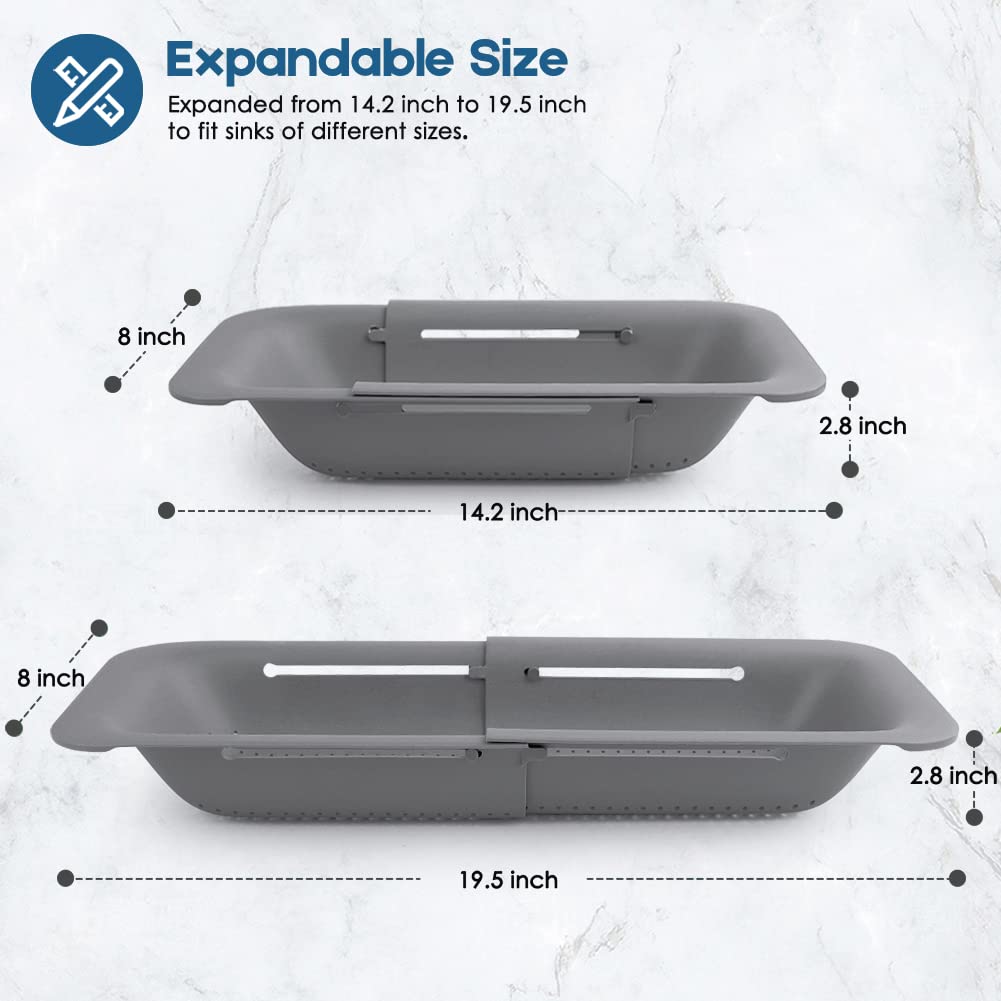 Extendable Plactic Drainer