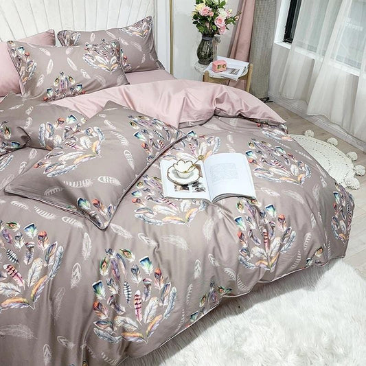 Plumage Duvet Cover Set (Long-Staple Sateen Cotton)