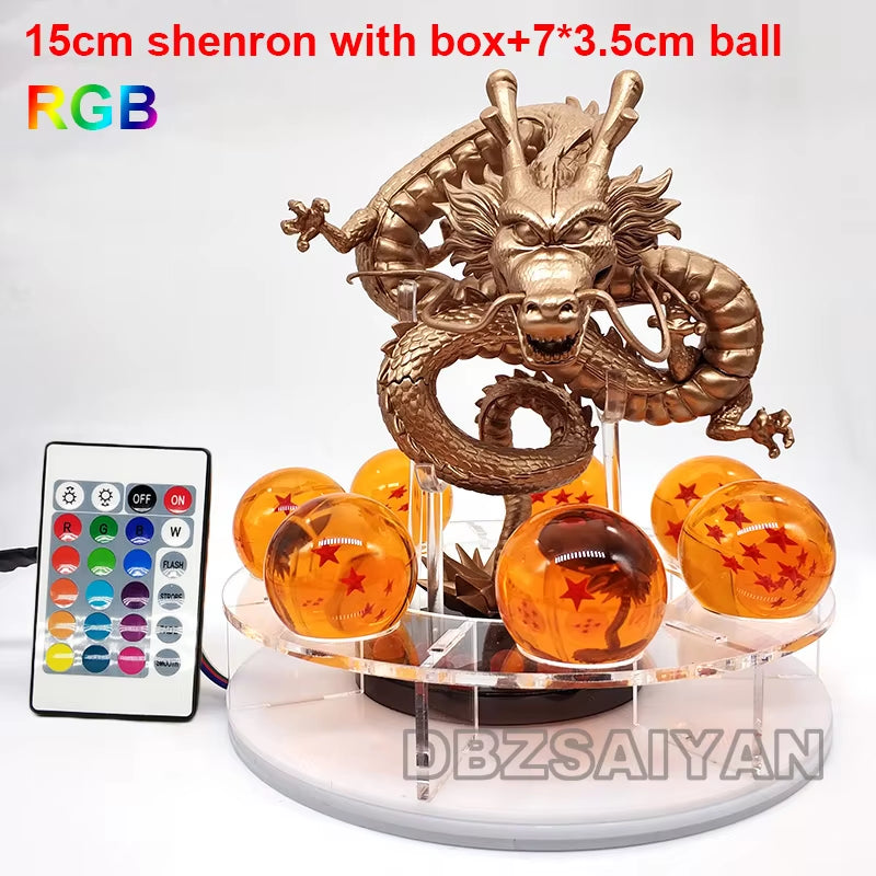 Z Shenron Lamp Super Saiyan Goku Action Figure Shenlong Model Light Base Collection Gift