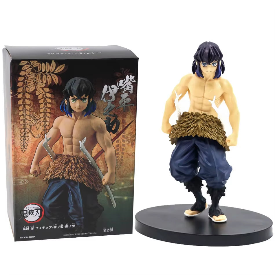 Demon Slayer: Kimetsu No Yaiba PVC Action Figures - Collectible Kamado Tanjirou, Agatsuma Zenitsu & Nezuko Warrior Models