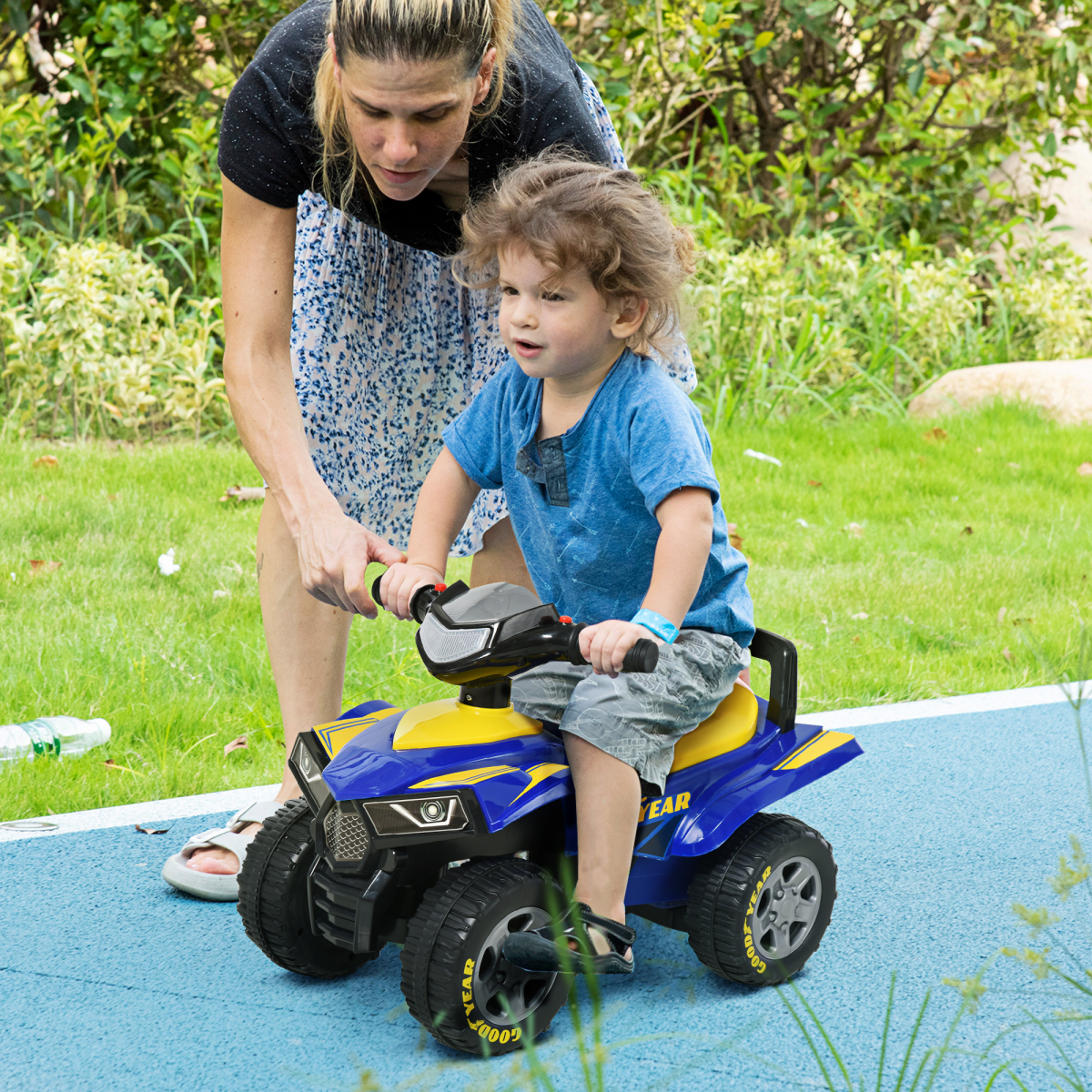 Goodyear Baby Quad Ride-On Walker