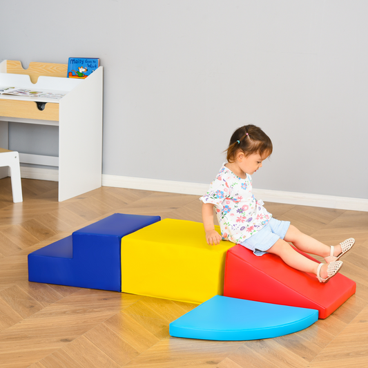 Soft Play Set: 4-Piece Foam Climb for Toddlers