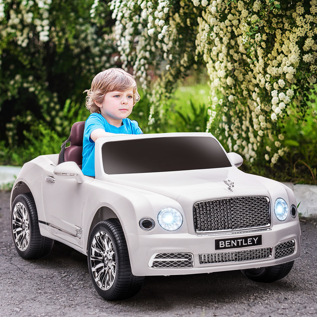 Luxury Bentley Mulsanne Electric Ride-On Car for Kids