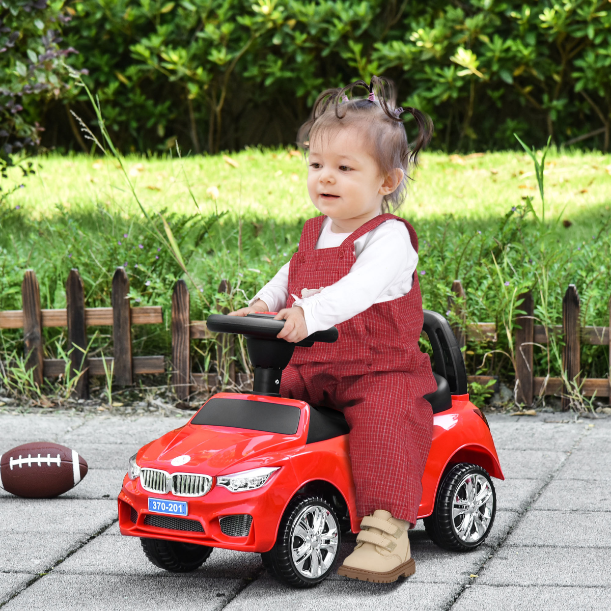 Little Racer Red Foot-to-Floor Car for Toddlers