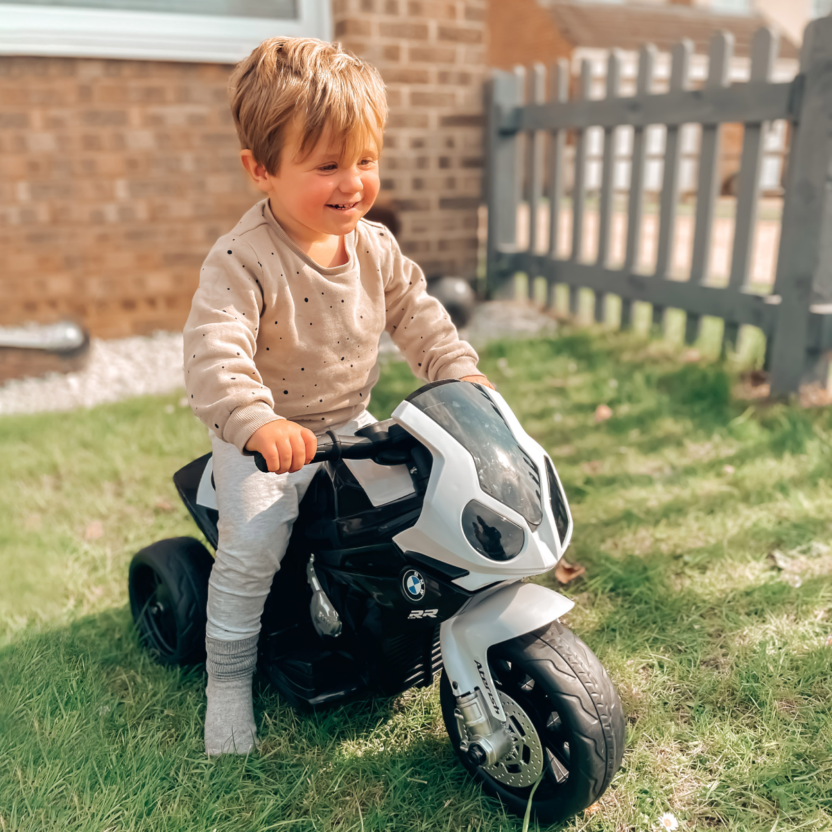 BMW Licensed Electric Kids Motorcycle with Lights & Music