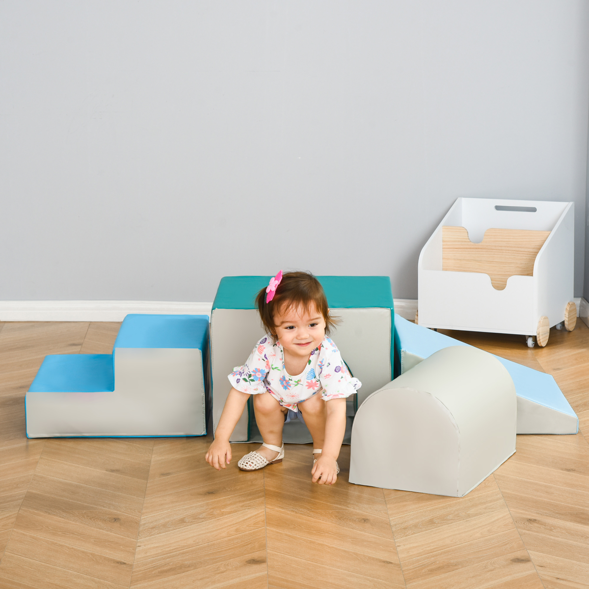 Soft Play Climber Set - 4-Piece Foam Toy for Toddlers (1-3 Years)