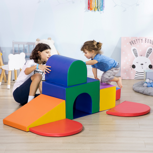 Colorful 7-Piece Foam Soft Play Se