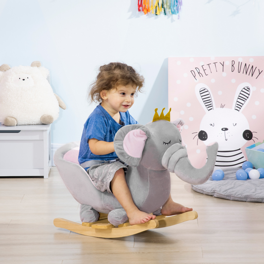 Elephant Rocking Chair for Little Adventurers