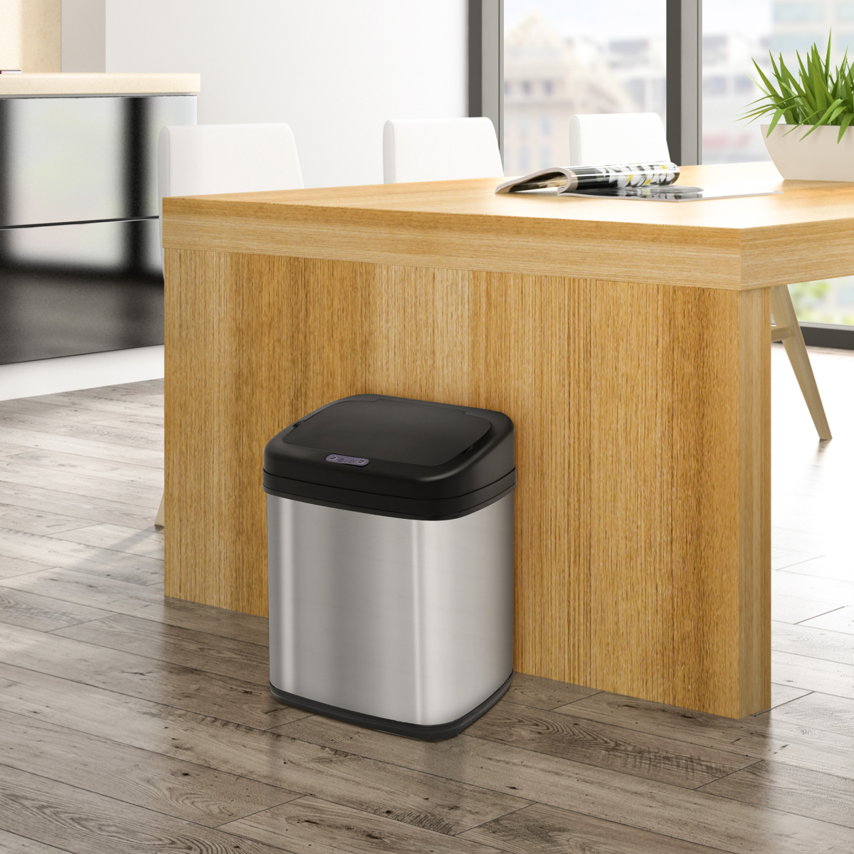 Smart 20L Stainless Steel Sensor Kitchen Bin - Hassle-Free Waste Disposal