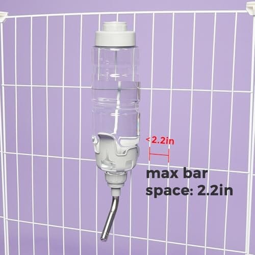 34oz Auto Feeding Crate Water Bottle for Pets