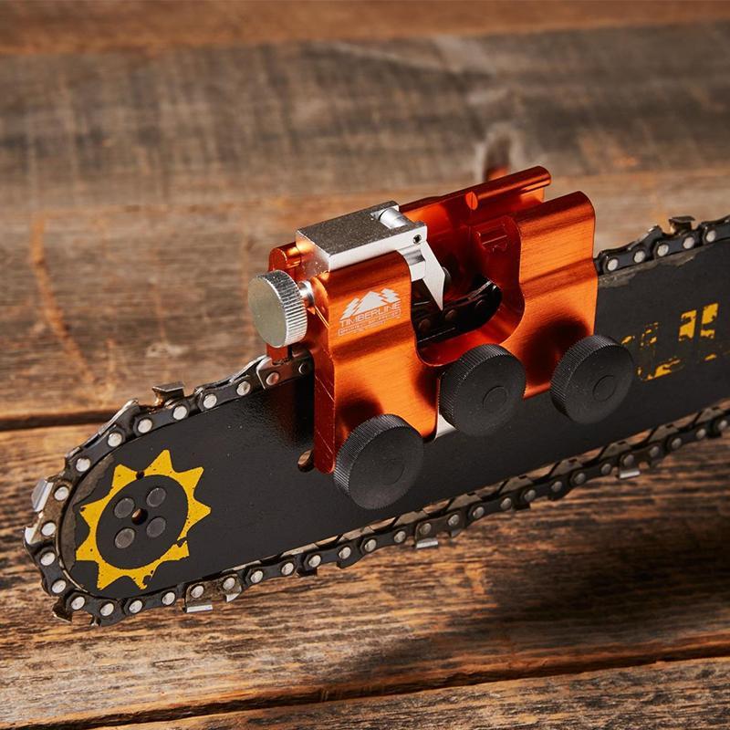 Chainsaw Chain Sharpening Jig: Chainsaw Chain