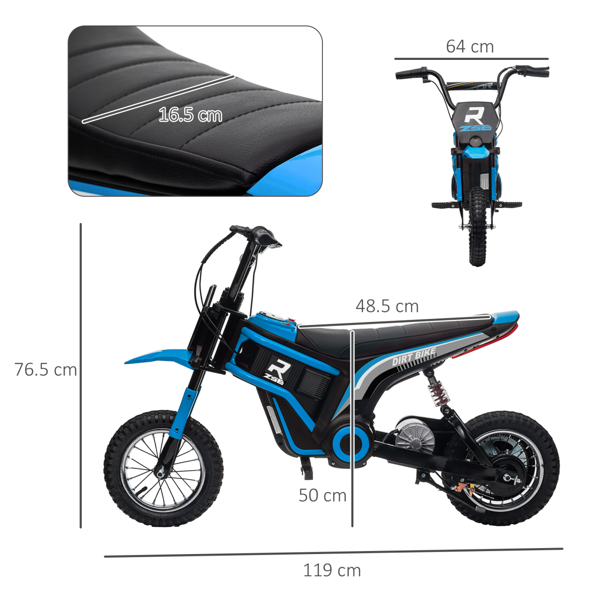 24V Kids Electric Motorbike - Thrilling Ride with Music & Horn!