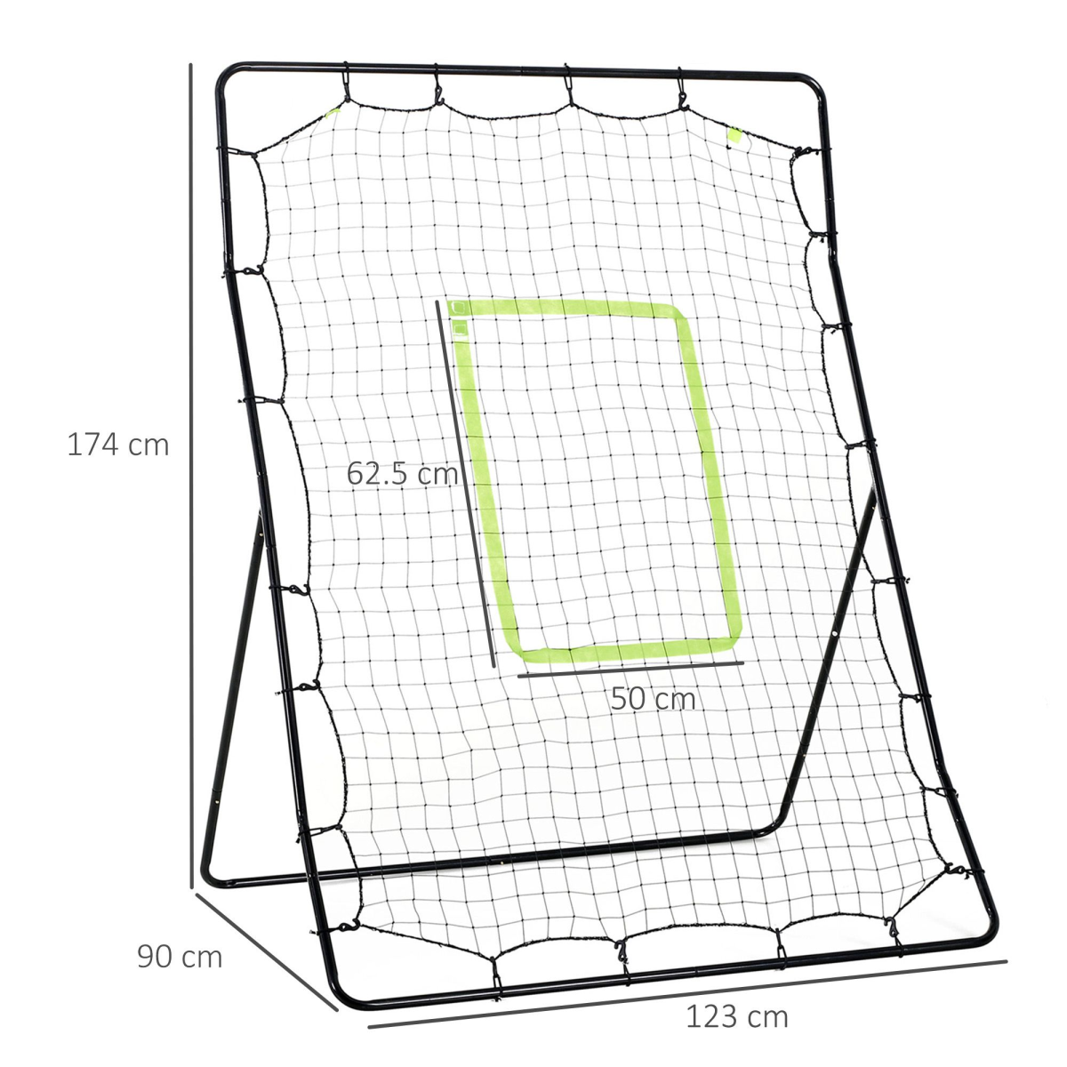 All-Sport Rebounder Net: Training for Teens & Adults (Baseball/Softball)