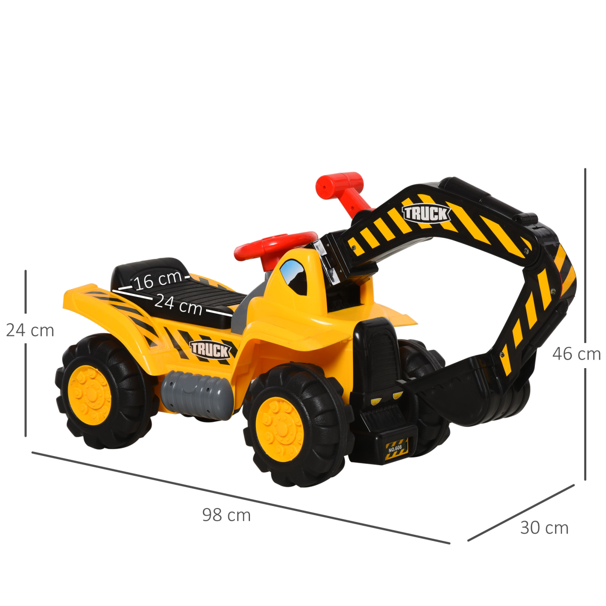 Ultimate 3-in-1 Kids Ride-On Tractor