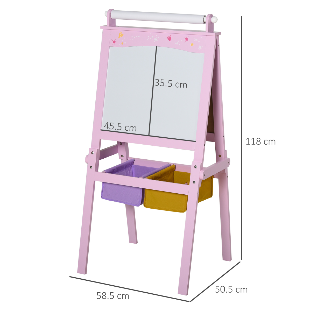 Creative Kids Wooden Double-Sided Easel
