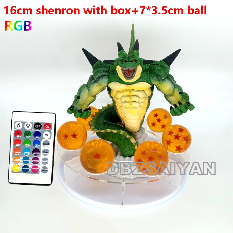 Z Shenron Lamp Super Saiyan Goku Action Figure Shenlong Model Light Base Collection Gift
