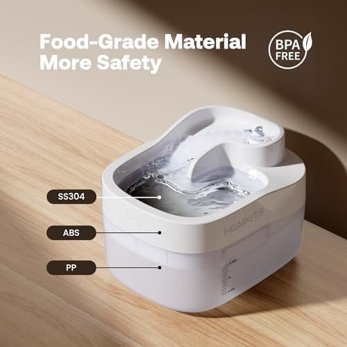 3L/101oz Wireless Pet Fountain