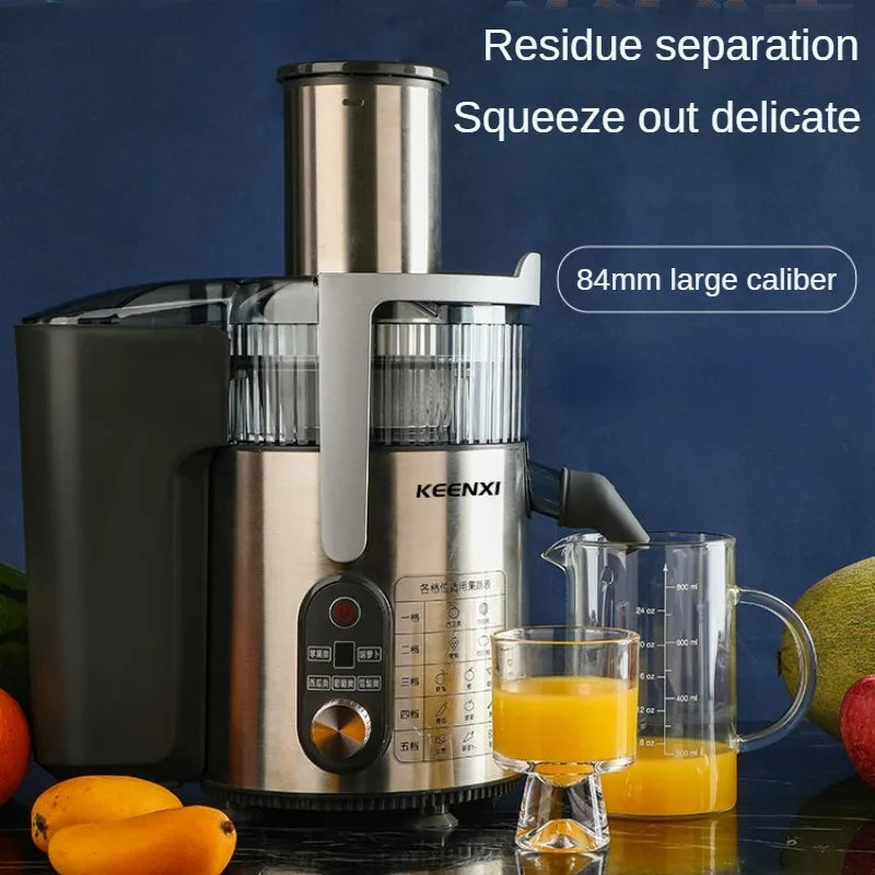 Sugarcane Fresh Juice Extractor Machine Household Fruit Juicer 220V