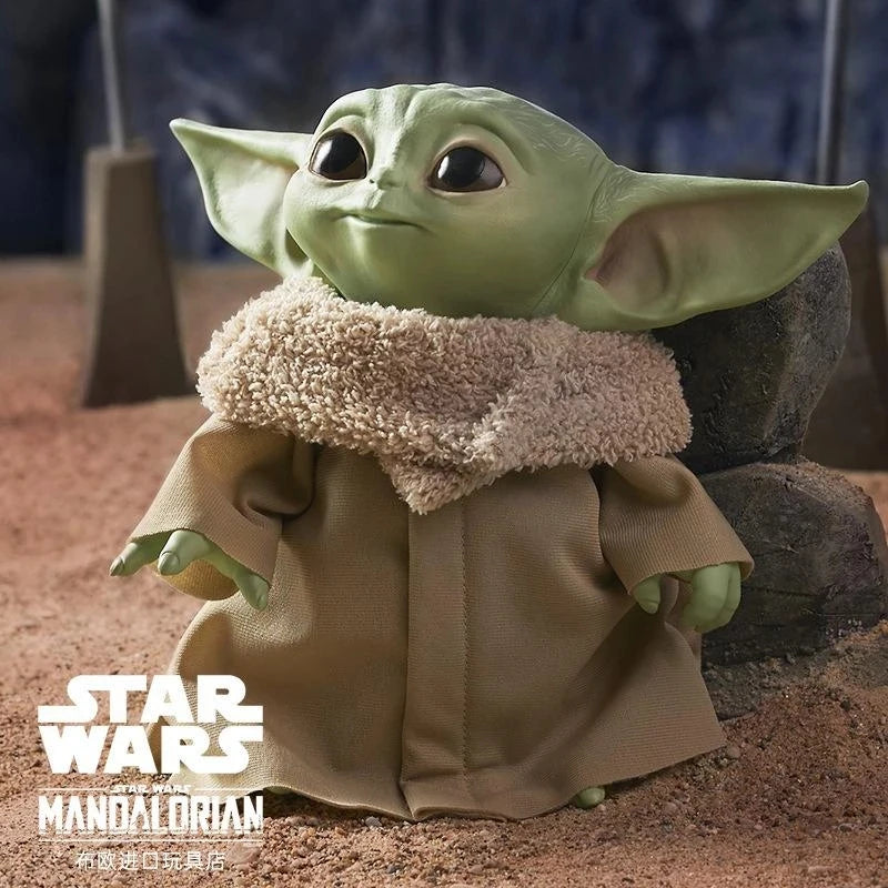 28Cm Baby Yoda Action Figure Toy Model Dolls For Boy Girls Collection Gifts