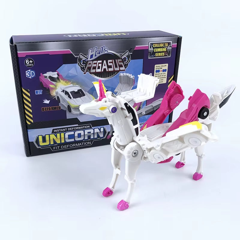 Hello Carbot Unicorn Mirinae Prime Unity Series Transforming Action Figure - Ultimate Robot Vehicle Experience!