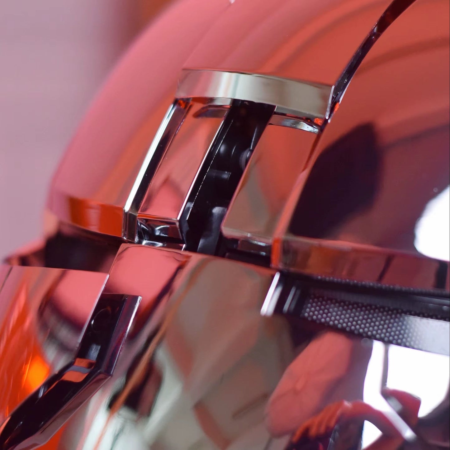 Iron Man Helmet Cosplay Voice Control Eyes with LED Light Model Perfect Christmas Gift