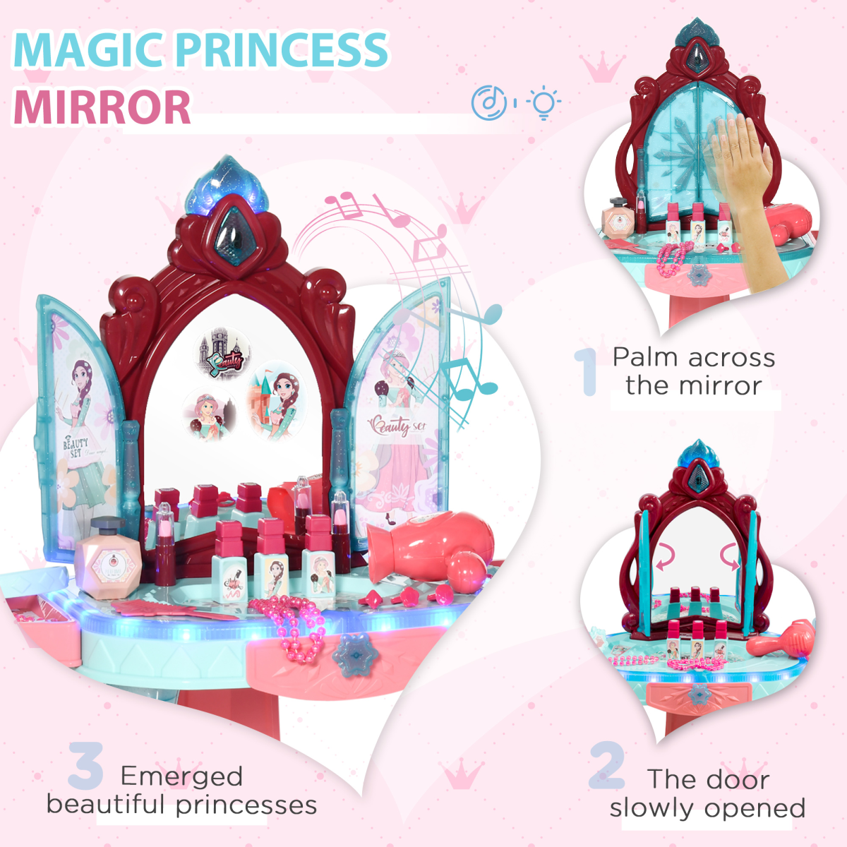 Magical Princess Dressing Table Set