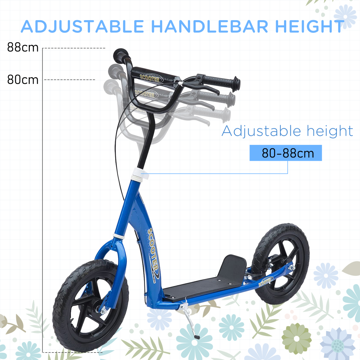 Cool Blue Stunt Scooter for Teens & Kids