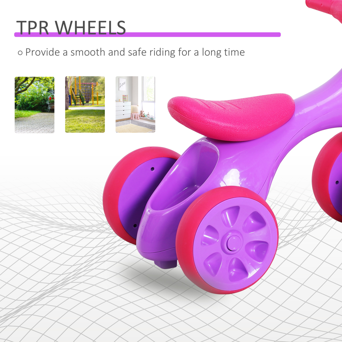 Violet Baby Balance Bike