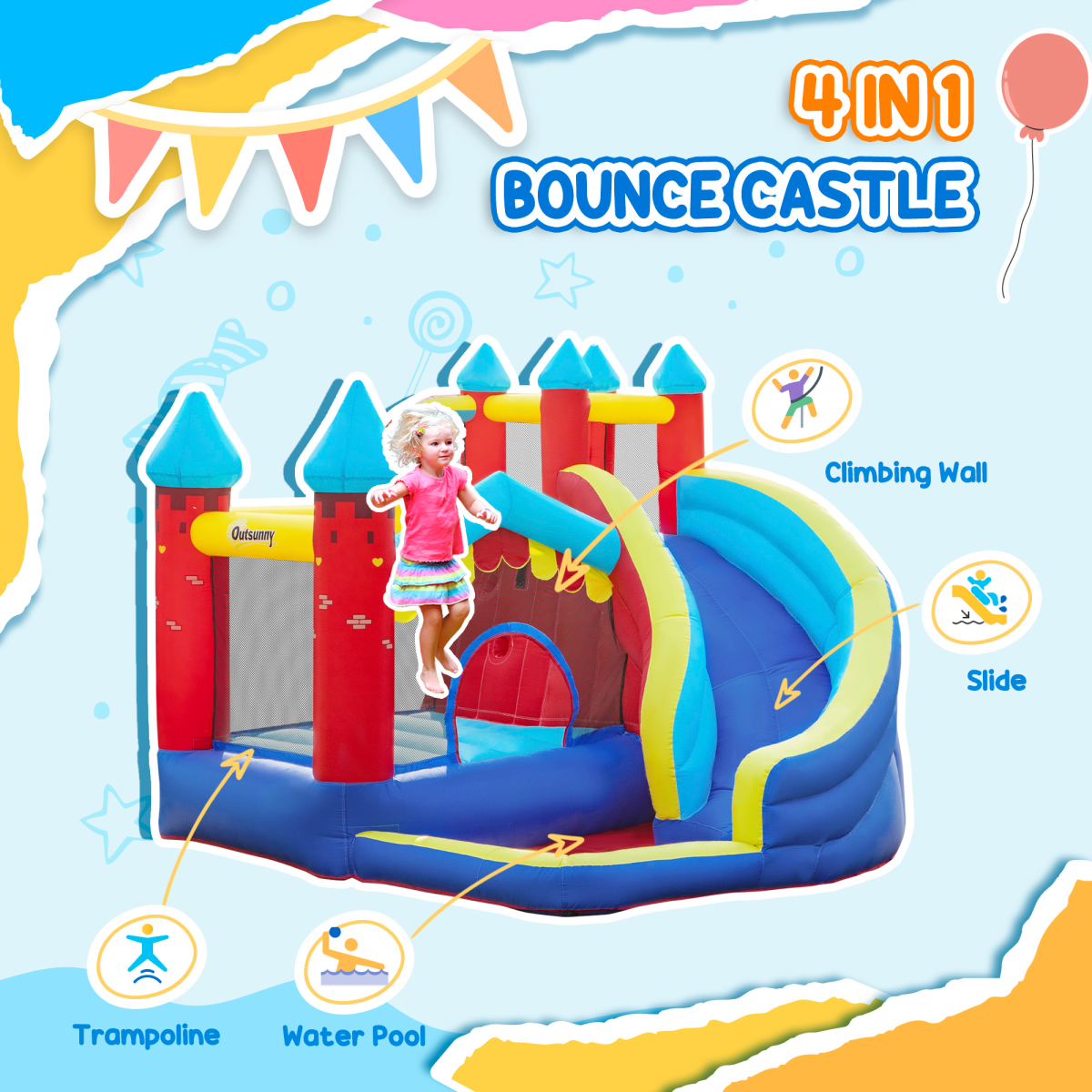 Ultimate Kids Bouncy Castle