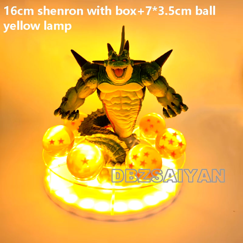 Z Shenron Lamp Super Saiyan Goku Action Figure Shenlong Model Light Base Collection Gift