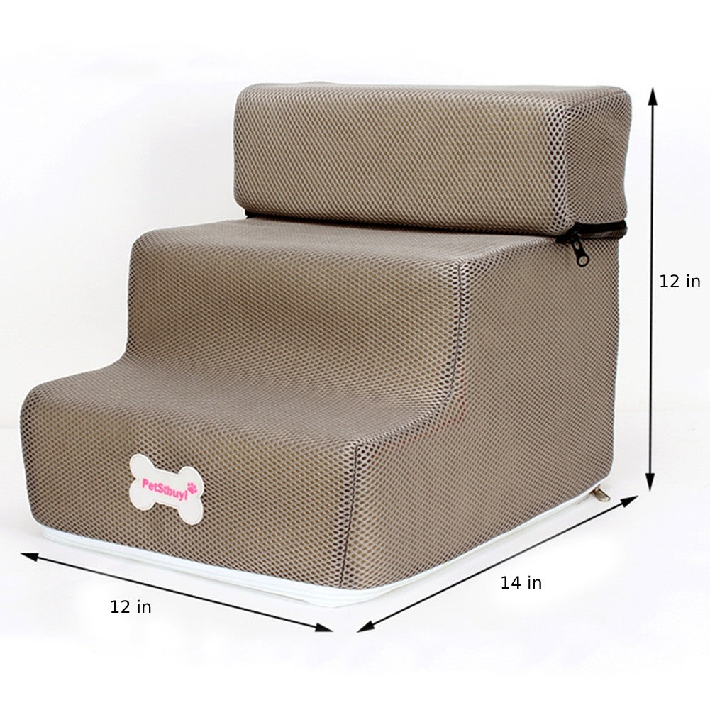 Dog Stairs Pet 3 Steps Stairs : Pet Gear Easy Step III