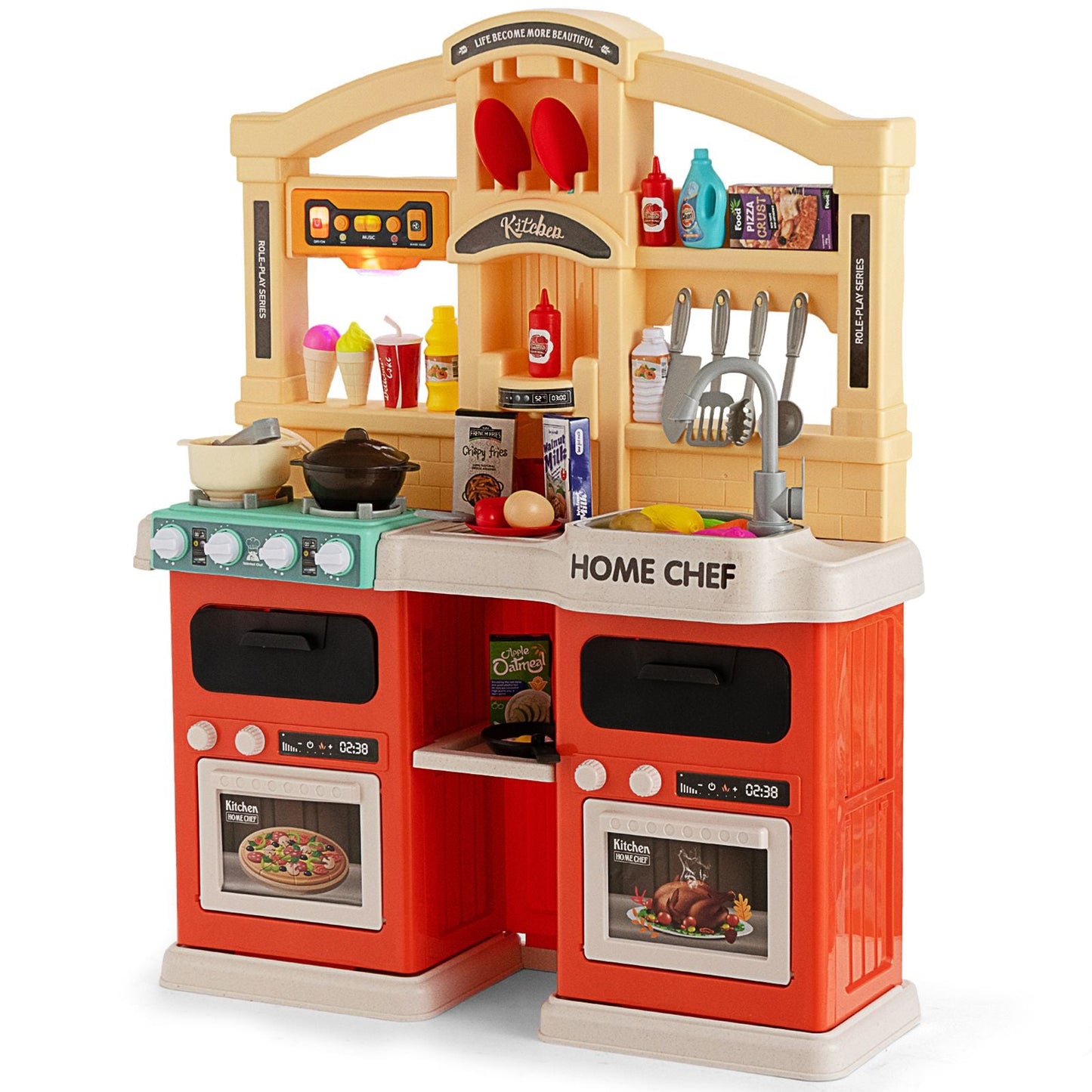 Ultimate 69-Piece Kids Kitchen Playset