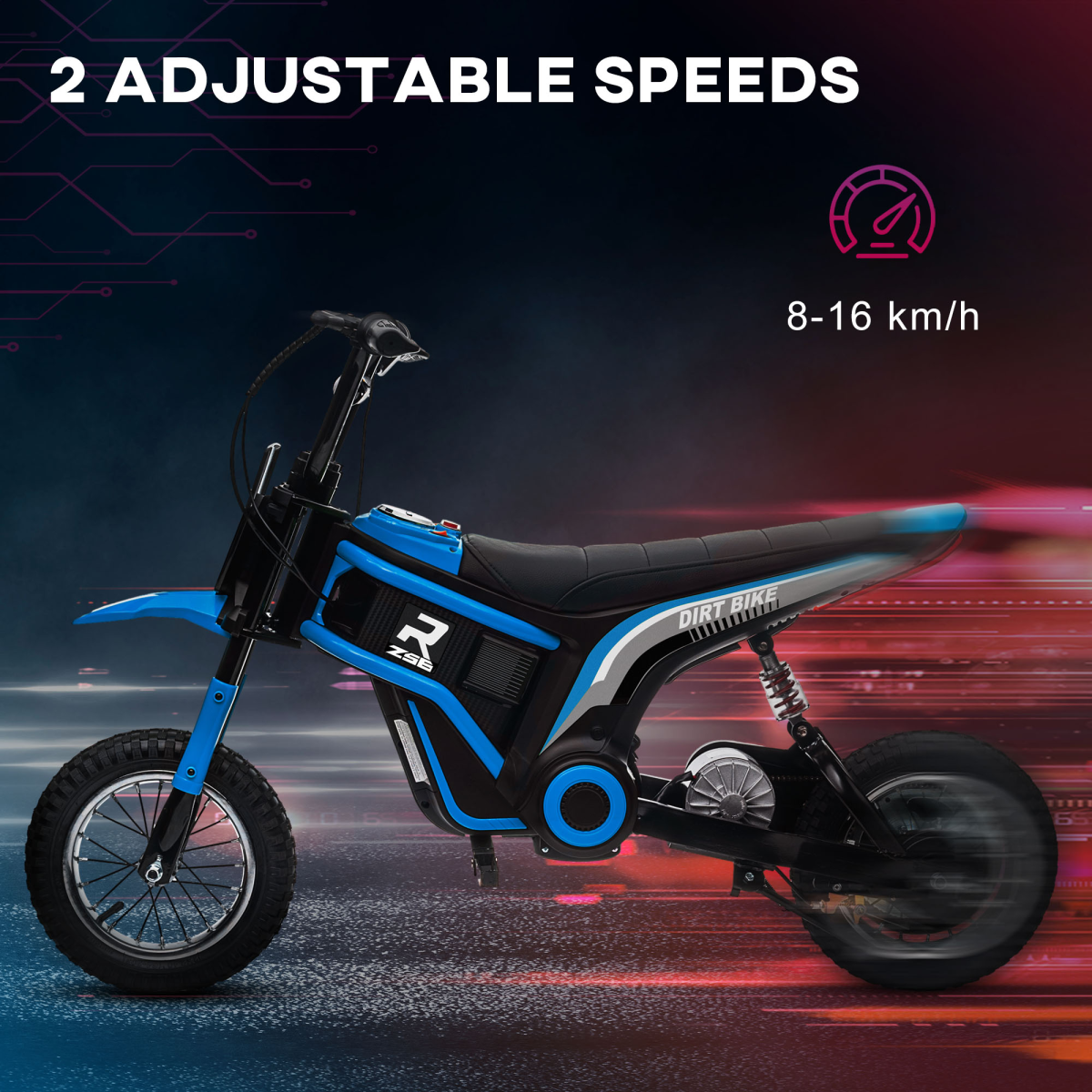 24V Kids Electric Motorbike - Thrilling Ride with Music & Horn!