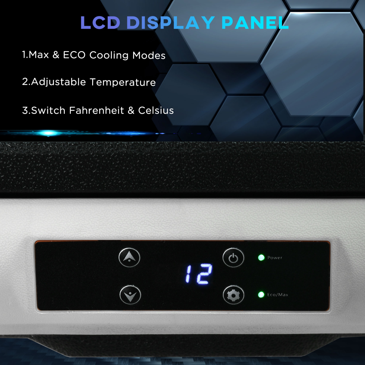 50L Portable 12V Car Refrigerator