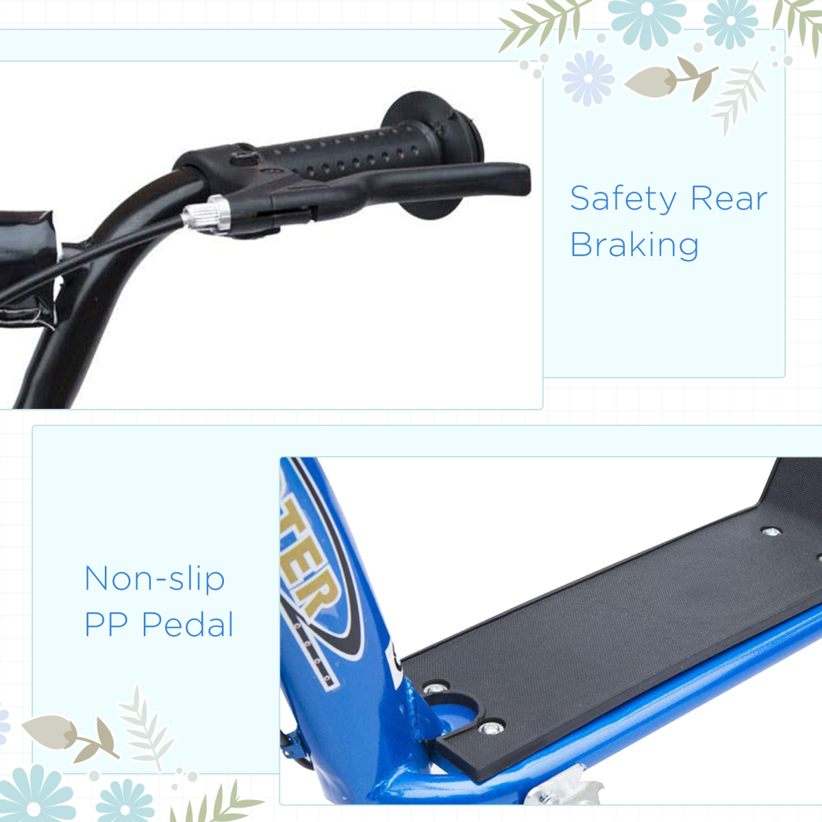 Cool Blue Stunt Scooter for Teens & Kids