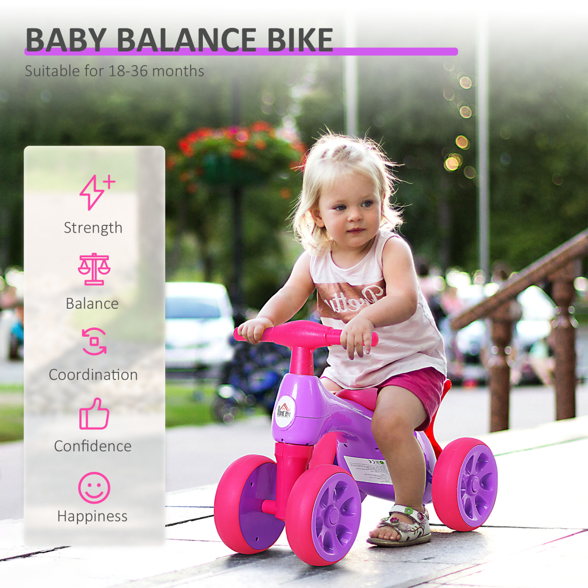 Violet Baby Balance Bike