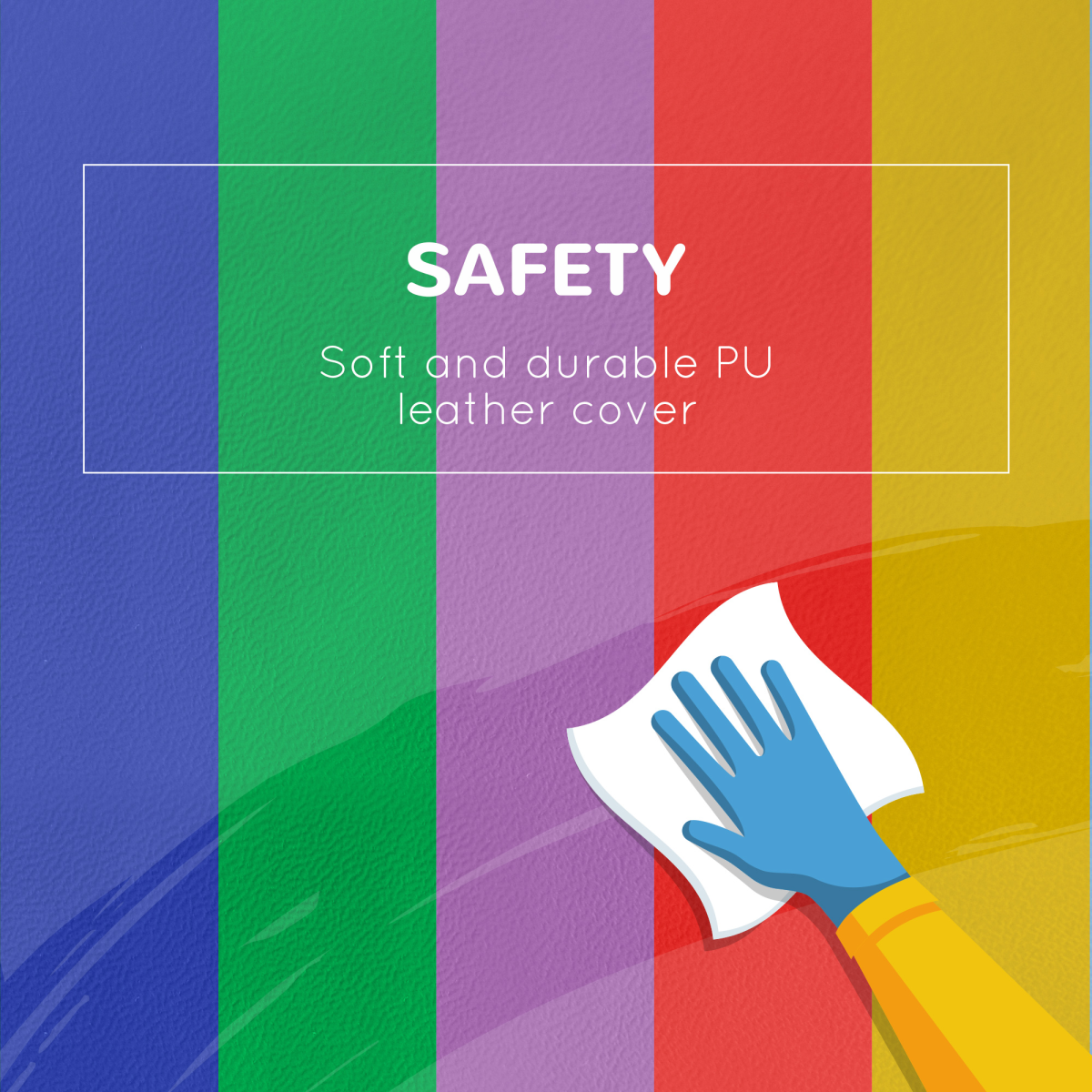 Colorful 7-Piece Foam Soft Play Se