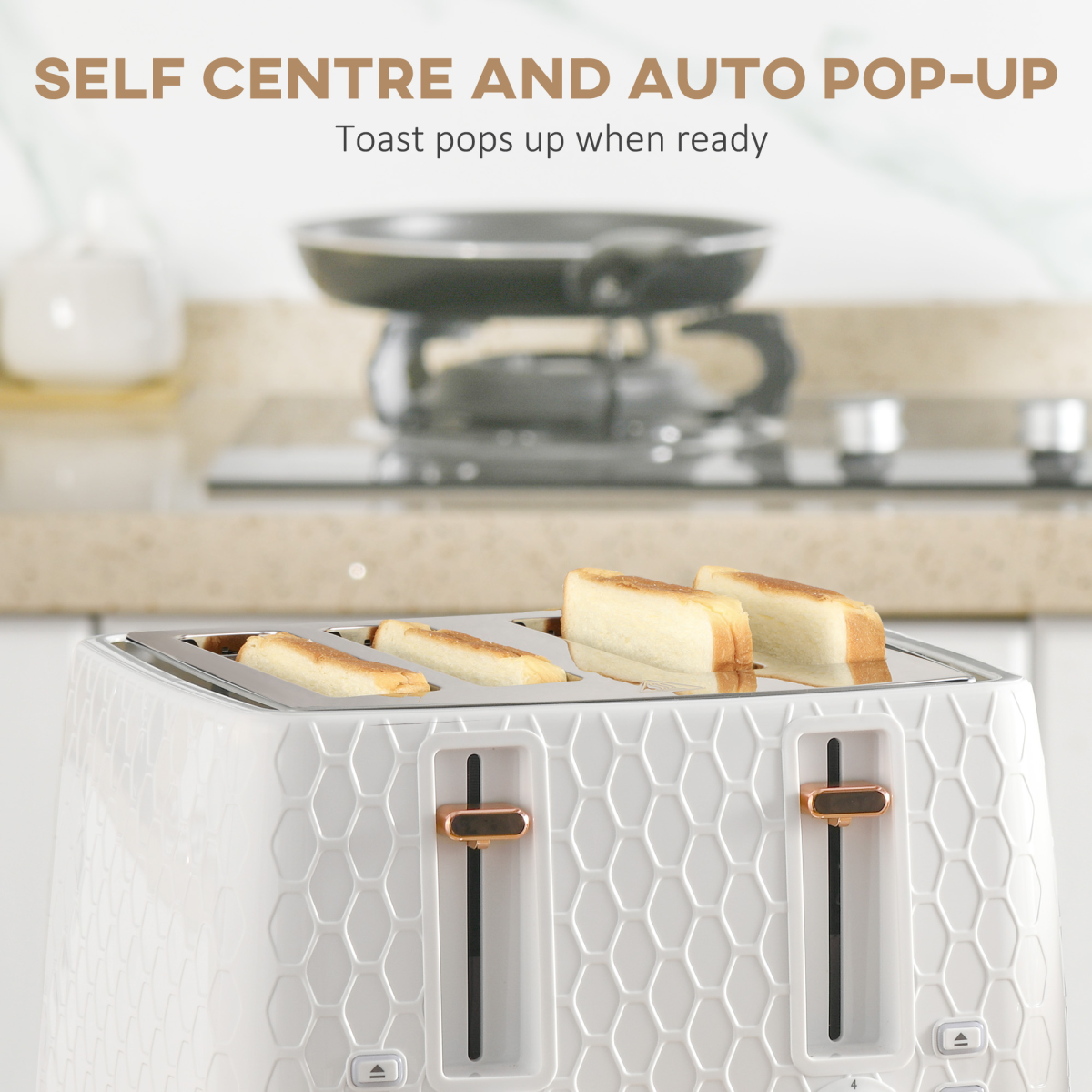 Chic 1.7L Kettle & Toaster Set: Stylish, Versatile, and Perfect for Entertaining