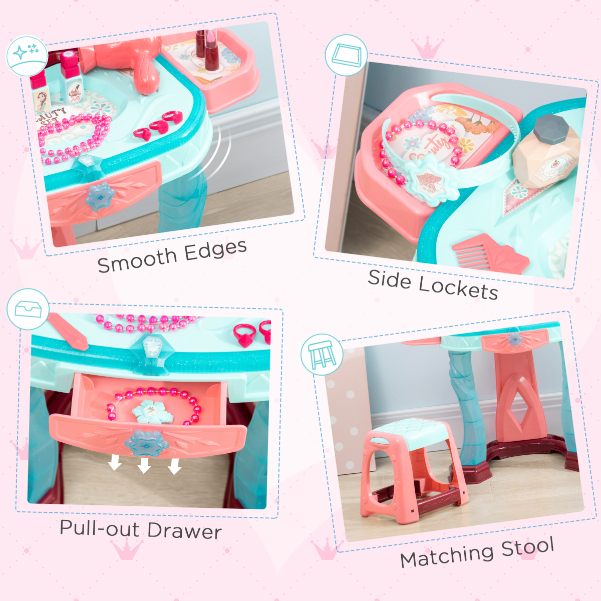 Magical Princess Dressing Table Set