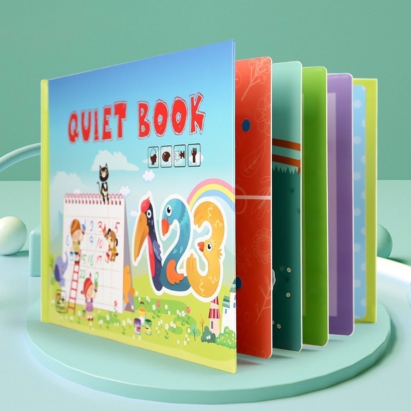 Busy Book For Kids: Montessori Educational Toys To Develop Learning Skills