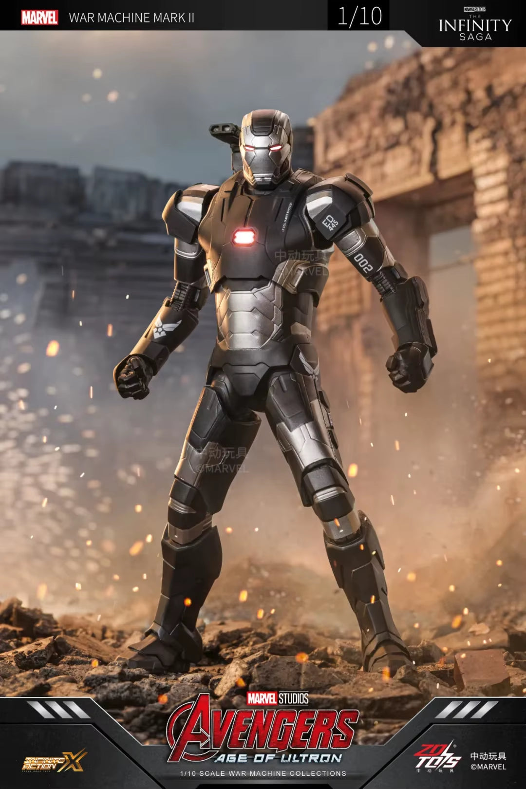Original Iron Man Hammerhead Patriot War Machine Legends Avengers Action Figure