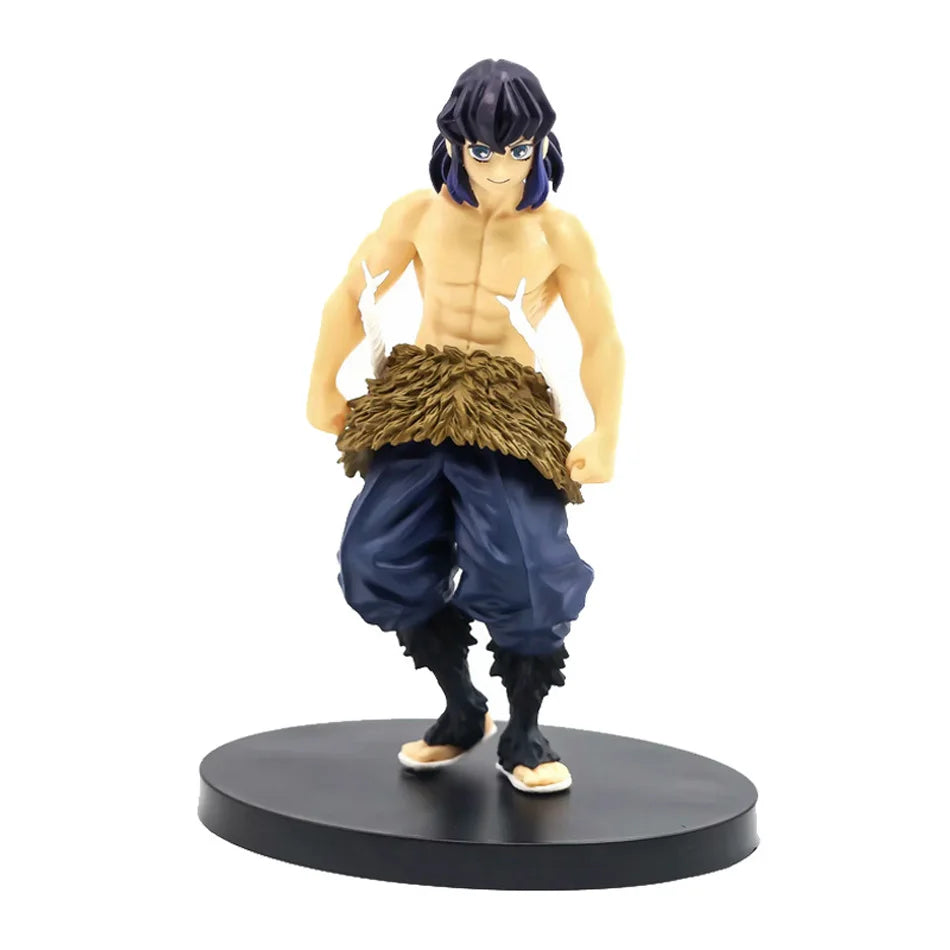 Demon Slayer: Kimetsu No Yaiba PVC Action Figures - Collectible Kamado Tanjirou, Agatsuma Zenitsu & Nezuko Warrior Models