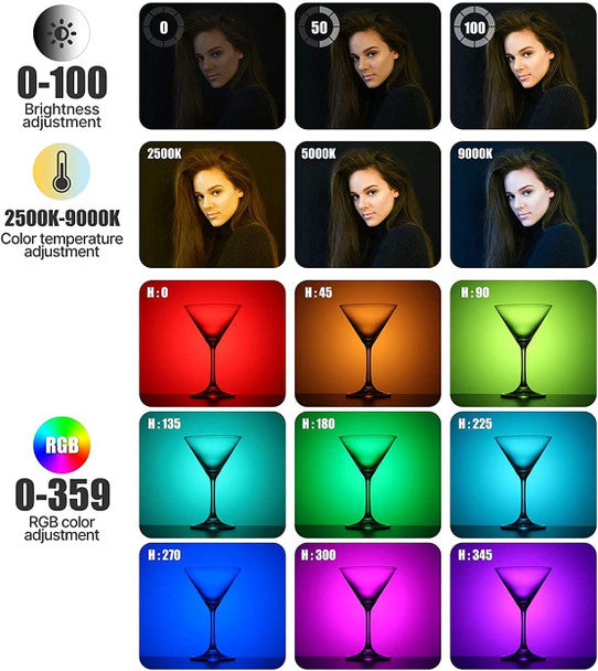 RGB LED Video Light