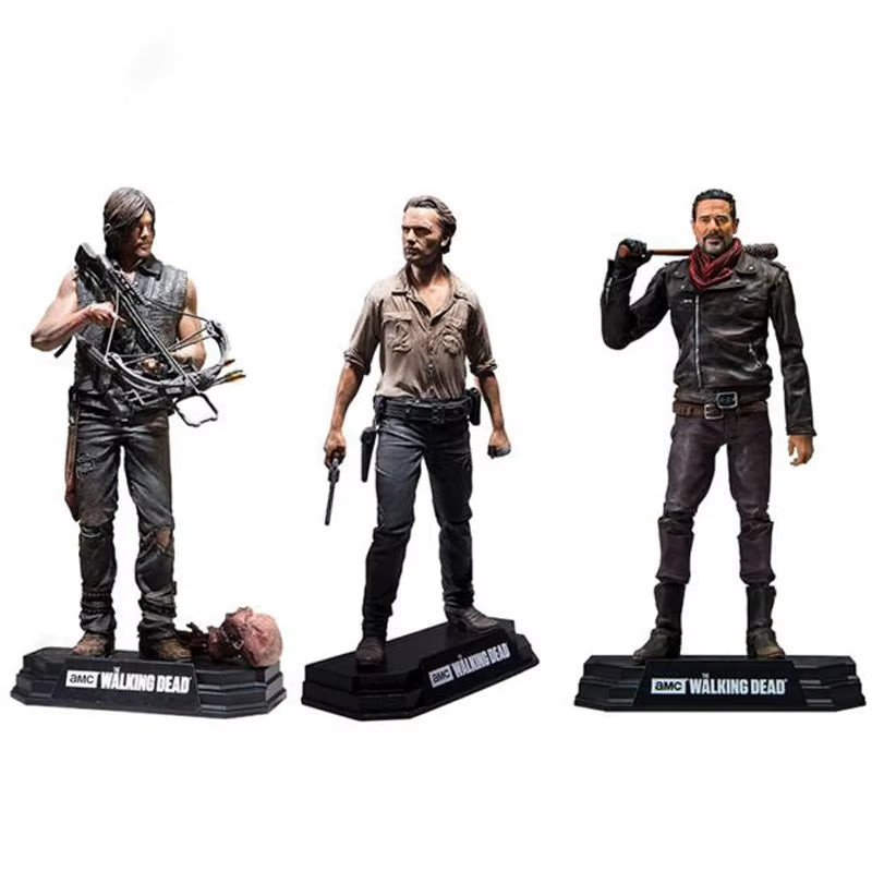 The Walking Dead Characters Rick Daryl Negan PVC Action Figure Collectible Model Toys