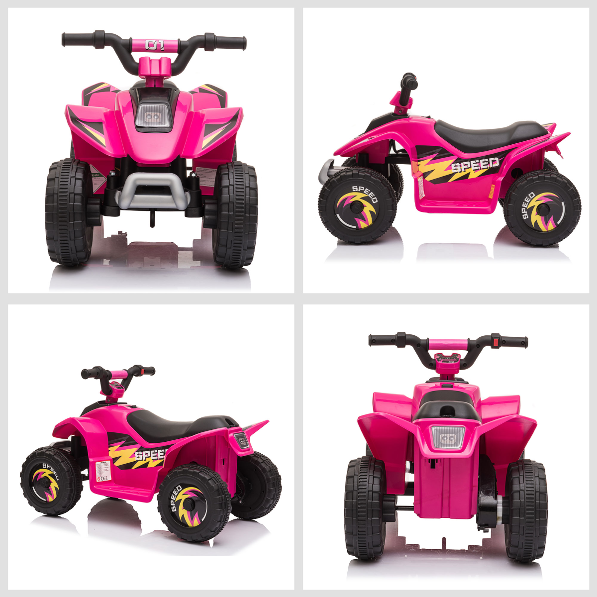Adventure Awaits: 6V Kids Electric Ride-On Car for Toddlers - Pink Fun!