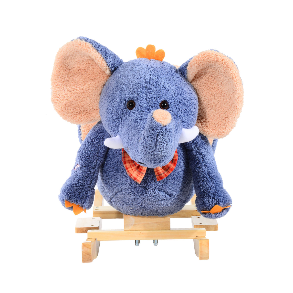 Jumbo Elephant Rocking Horse with Music for Toddlers
